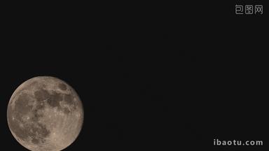 4K超大月球月亮延时